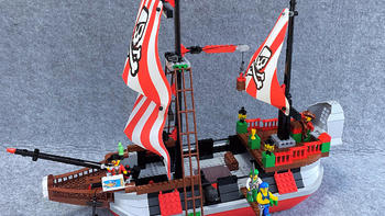 乐高小小追绝日记 篇二十八：LEGO 7075 红胡子船长的海盗船