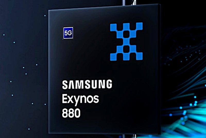 8nm 工艺、集成 5G 基带：三星推出 Exynos 880 处理器