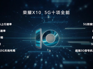 5G拐点？聊聊1899元起的荣耀X10