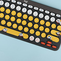 罗技K380鼠键熊猫滚滚IP套装，DIY出属于自己独一无二的鼠键