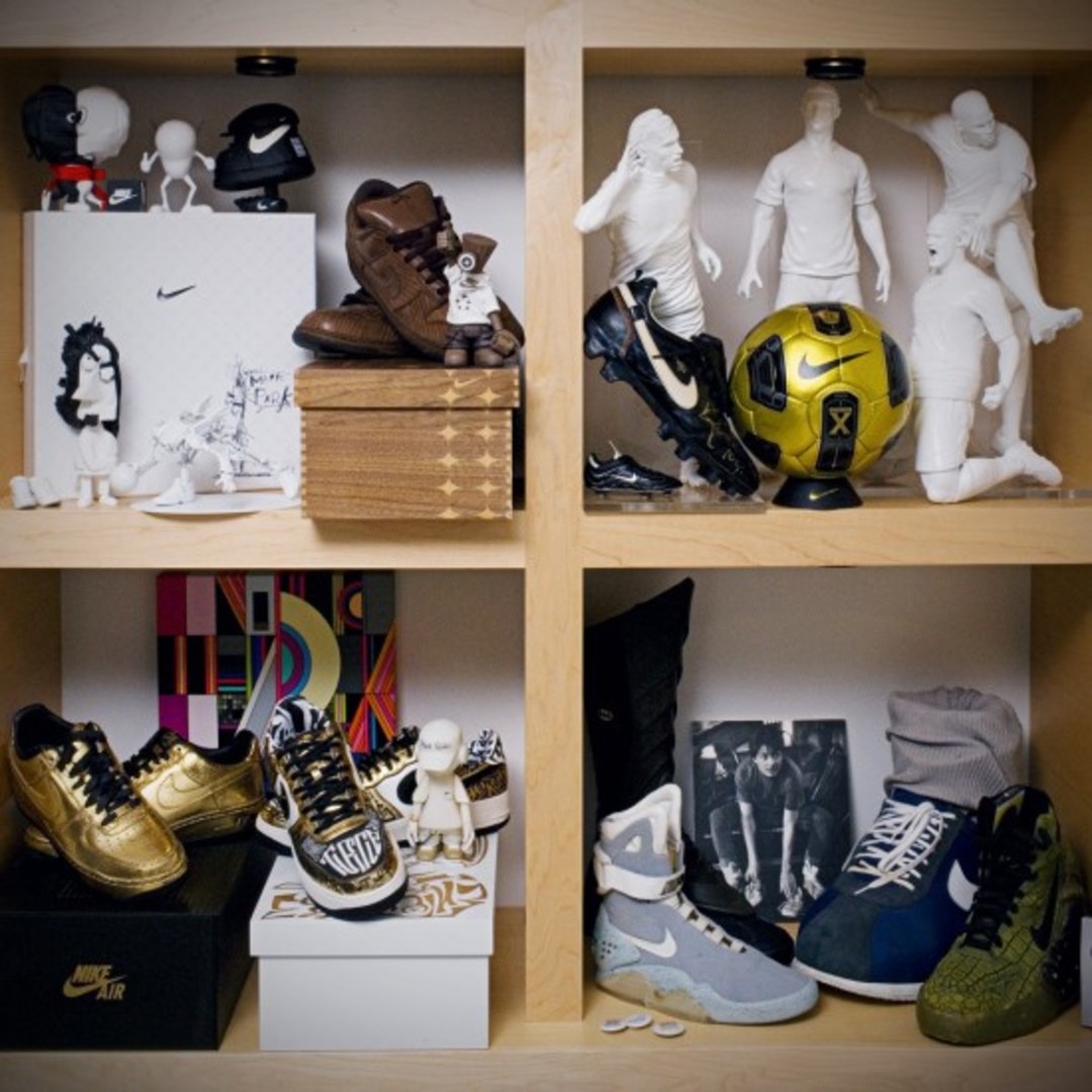 前 Nike CEO  马克·帕克的藏品，硬货堆满天，多久擦次灰？