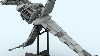 lego 乐高 10227 星战系列 ucs b-wing starfighter 收藏级星际战斗机