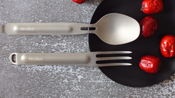 好物评测 篇十五：纳拓户外钛叉勺 | 更健康的纯钛便携餐具