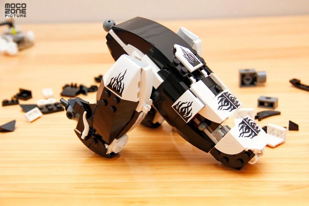 乐高超级英雄蜘蛛侠新品76151 毒液暴龙攻击评测