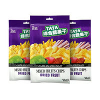 越南进口TATA榙榙休闲零食综合蔬果干200g*3袋