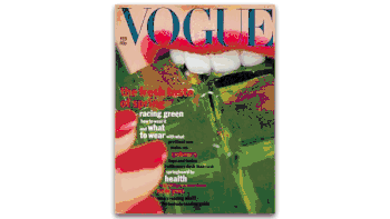 儿童画作登上《Vogue》封面，不再是超模美女，却有一番新鲜感