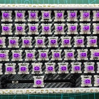 凯酷84改优联双模带灯机械键盘篇（二）--- 组装成品