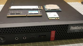 1L迷你主机吃苹果 - ThinkCentre M720q