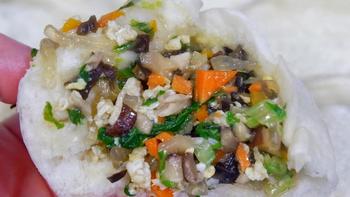 尖尖的中式面点 篇十：小白菜+粉条包的大饺子！！连吃5个不过瘾 
