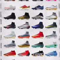 回顾：Nike Mercurial CR7个人专属足球鞋