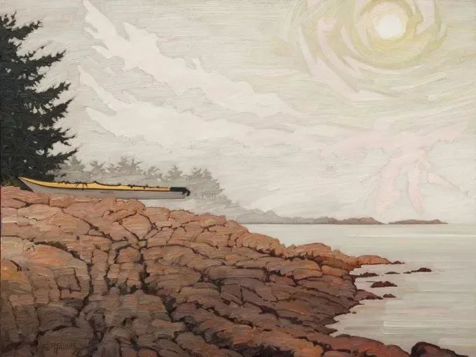 【每日映画】2020.06.20 加拿大画家 肯·福克斯 写生作品
