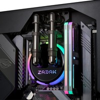 CNC铝制用料、个性分舱结构：ZADAK扎达克 发布MOAB II ELITE M-ATX水冷机箱