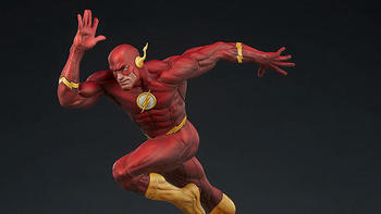 高玩收藏馆 篇三：全网首晒 Sideshow 闪电侠（The Flash ）17寸PF雕像 