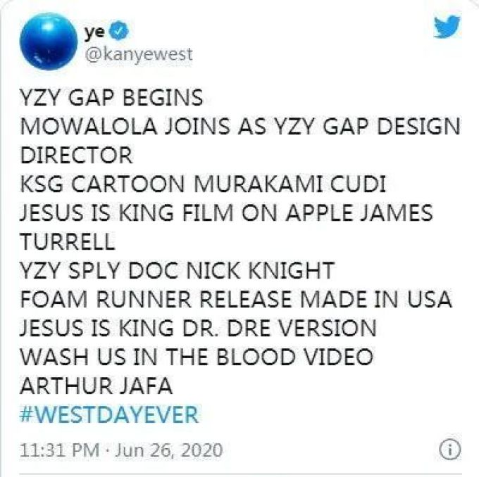 说来就来,Yeezy✖️Gap 芝加哥店铺现身
