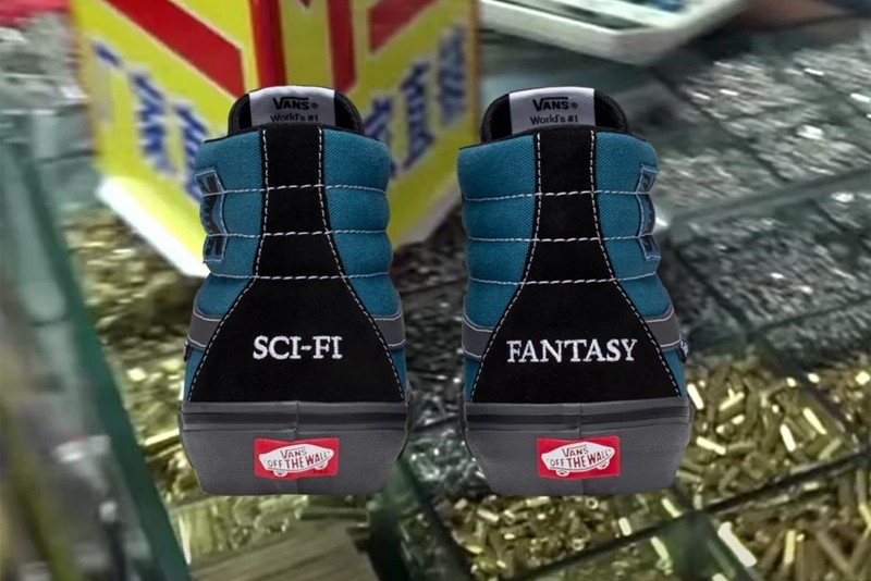 居然有双凉鞋：VANS和华裔滑板大佬品牌SCI-FI FANTASY推出三款新鞋