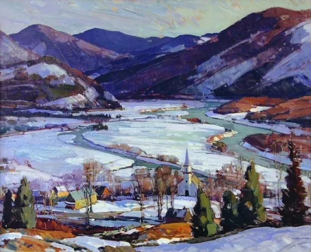 30 美国画家 阿尔德罗·希伯德_油画丙烯_什么值得买