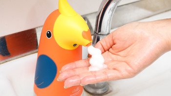 洗手也可以充满乐趣！小向自动泡沫洗手机体验