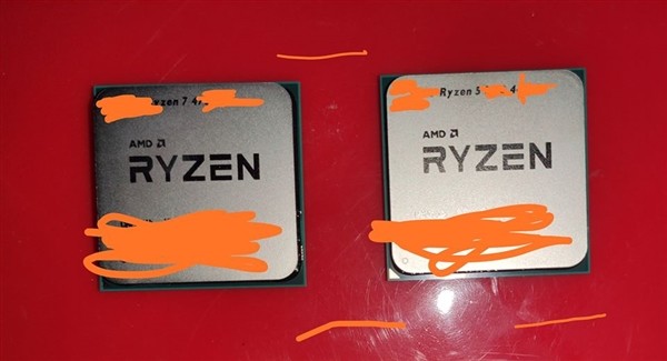 AMD 7nm锐龙7 4700G真身露面：B450主板成功点亮