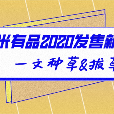 2020上半年小米生态链发售家居新品盘点，哪些可圈可点，哪些是雷点？