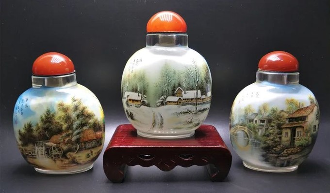 在玻璃瓶内壁作画？历经两百年，如今广东只剩下唯一一位瓶内画继承人！