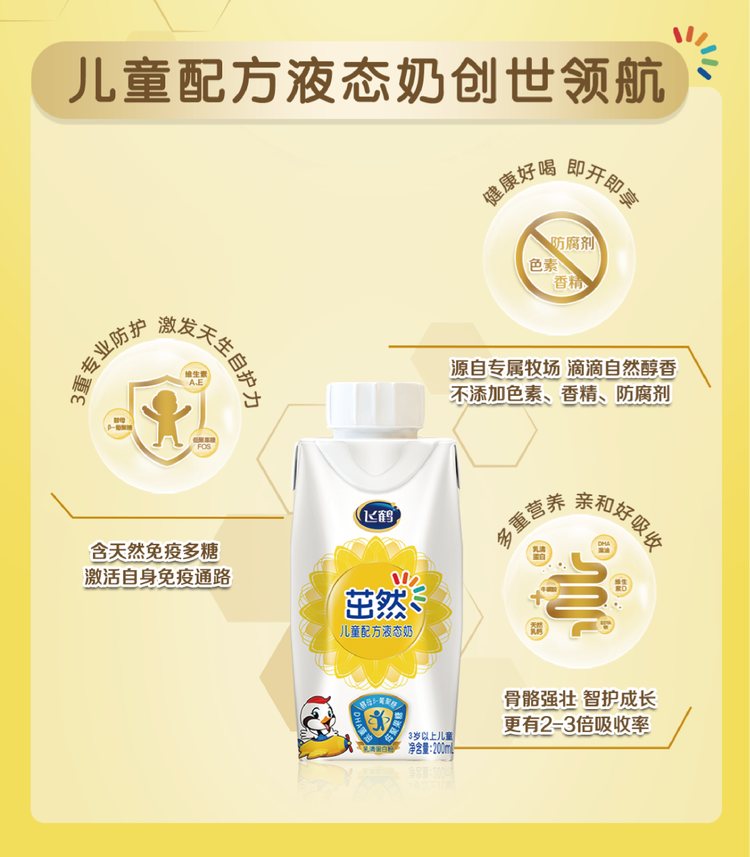 飞鹤茁然新品发布会举办，专为3-6岁儿童量身打造  你会代替牛奶补充奶粉吗？