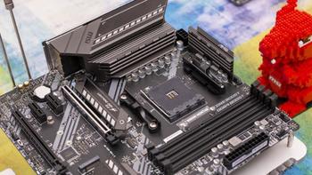PC硬件及整机 篇二十二：微星B550M迫击炮+希捷酷玩520 固态硬盘装机评测，PCIe4.0的5GB/s速度太厉害