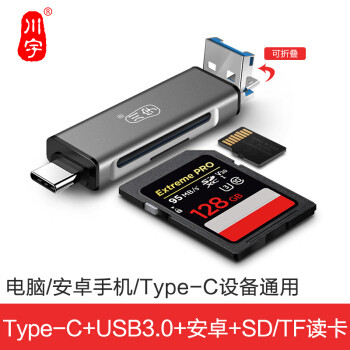 读卡多面手----川宇USB3.1 OTG多功能读卡器