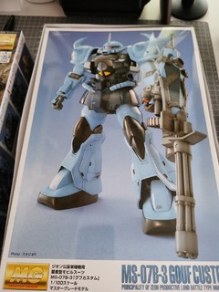 MS-07B3 MG版老虎改 老模新拼