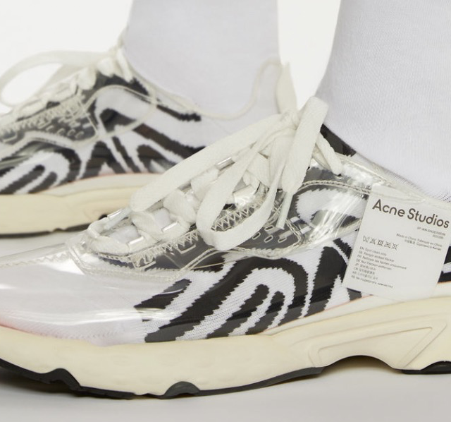 晒袜子大赛！Acne Studios 推出 N3W 全透明运动鞋