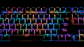 剁手回血 篇十一：原来键盘也可以这么酷炫 — 杜咖K320 RGB  NS机械键盘轻测