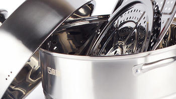 一款好用的304不锈钢蒸锅，炉灶通用，直径30cm和28cm可选