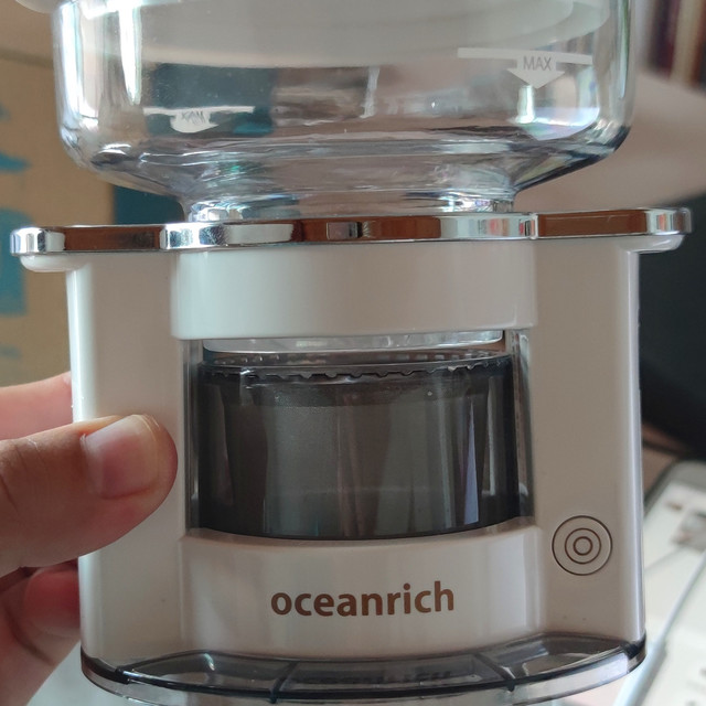 oceanrich/欧新力奇全自动滴漏美式便携咖啡机家用小型手冲萃取杯上手体验