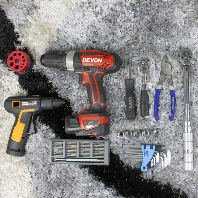 DIYer的工具清单，从手动工具到电动工具，样样都有