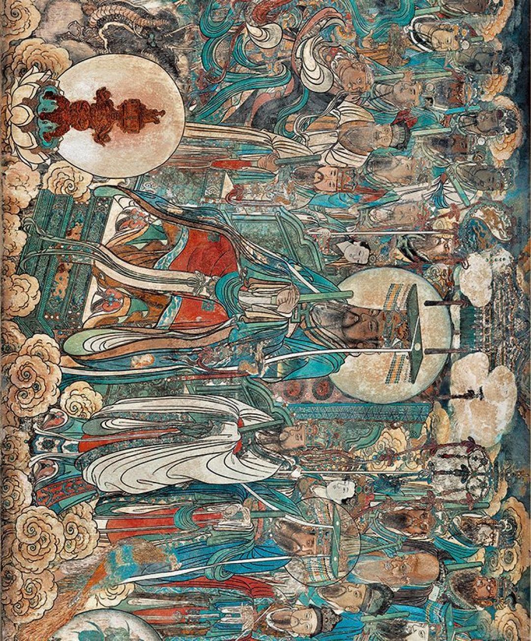 永乐宫壁画太美了