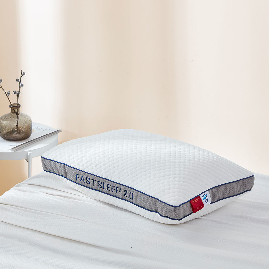小米有品上新梦洁FS抗菌气垫枕：199元 有弹簧的枕头？