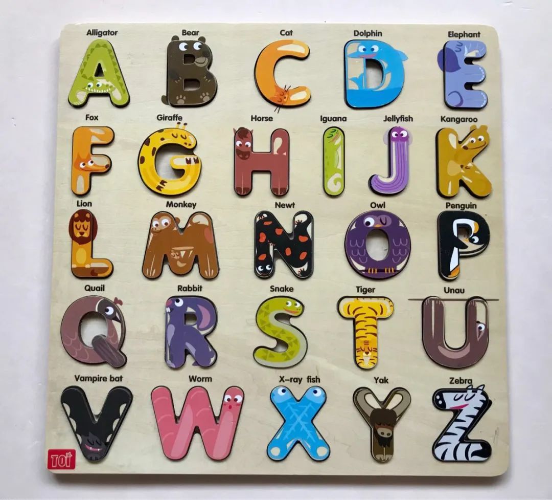 我们的自然拼读学习经历（1）英文字母大小写（字母玩具、绘本、素材）