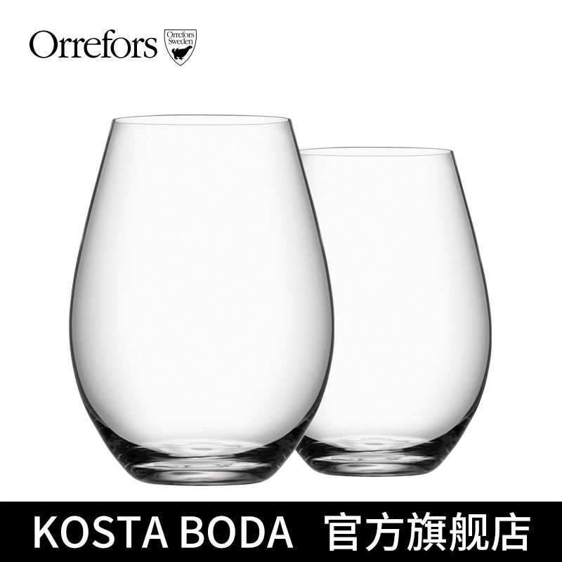 Kosta Boda 6款高颜值的杯子，喝白开水都是优雅的！杯子控必看