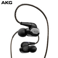 AKGN5005高清晰入耳式耳机无线蓝牙耳机圈铁混合五单元旗舰HiFi耳机钢琴黑