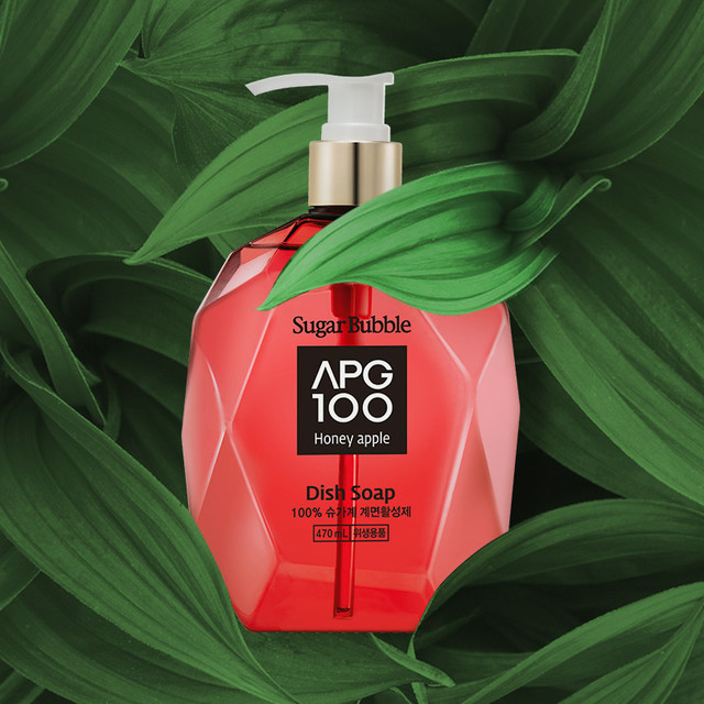 韩国自然主义环保品牌sugarbubble果蔬餐具洗洁精