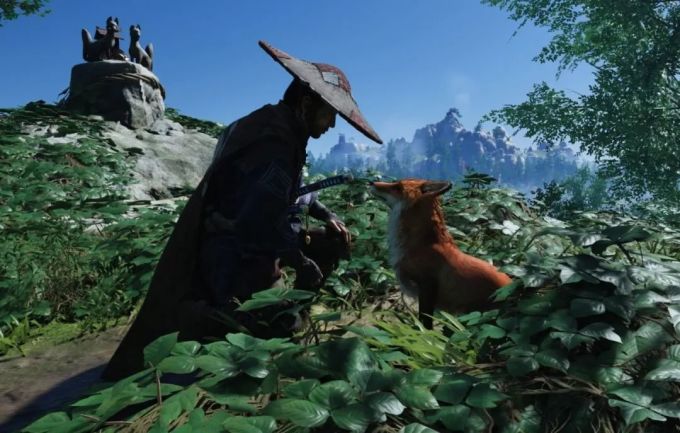 对马岛上的狐狸已经被撸了880万次