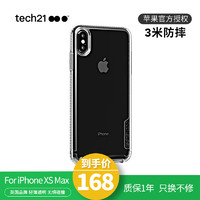 tech21适用苹果6.5寸iPhoneXSMax手机壳6.1寸XR透明防摔软壳男