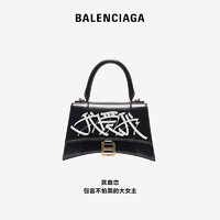 BALENCIAGA巴黎世家Hourglass女士沙漏包七夕限定涂鸦款