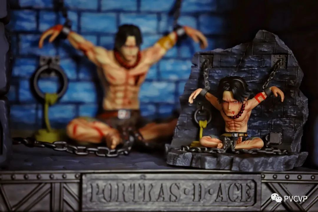 赏色丨定格顶上战争前夕火拳艾斯在监狱里的最后时刻