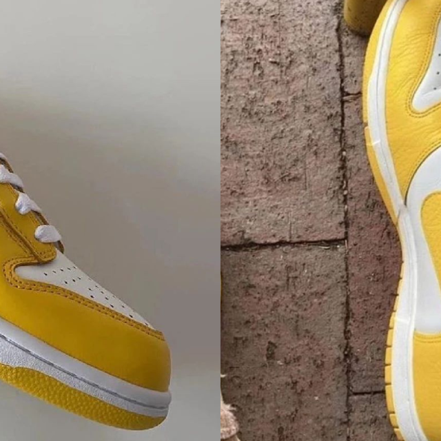 颜值不错，Nike Dunk “ Yellow / White”曝光