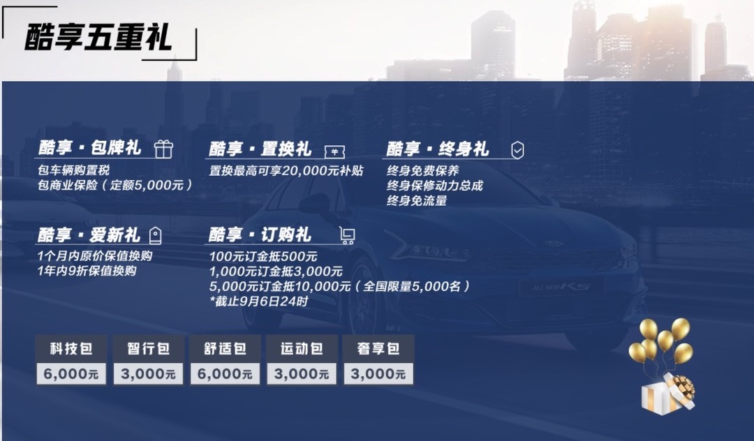 新车速递：售价16.18万起，全新一代起亚K5凯酷正式预售