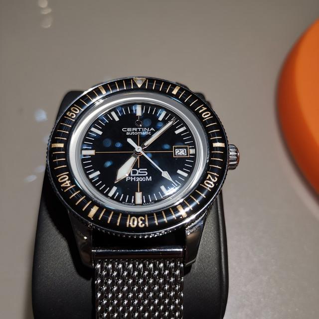 邻近2020年七夕，媳妇送的新款雪铁纳DS PH200M腕表