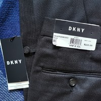 西装 篇一：DKNY 抛光版黑色西裤