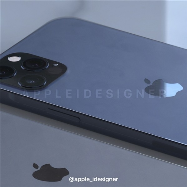 iPhone 12 Pro系列最新外形渲染图曝光：浴霸三摄+LiDAR设计