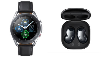 三星Galaxy Watch 3 LTE版智能手表和三星Galaxy Buds Live“蚕豆”无线耳机开售