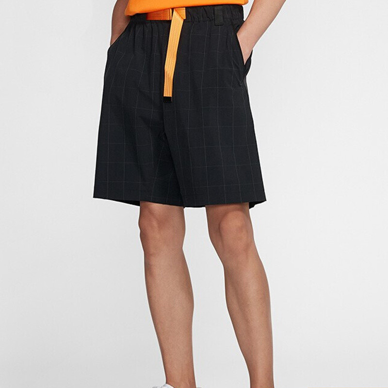 时尚网格，无褶拒水，Nike Tech Pack 系列休闲五分裤体验